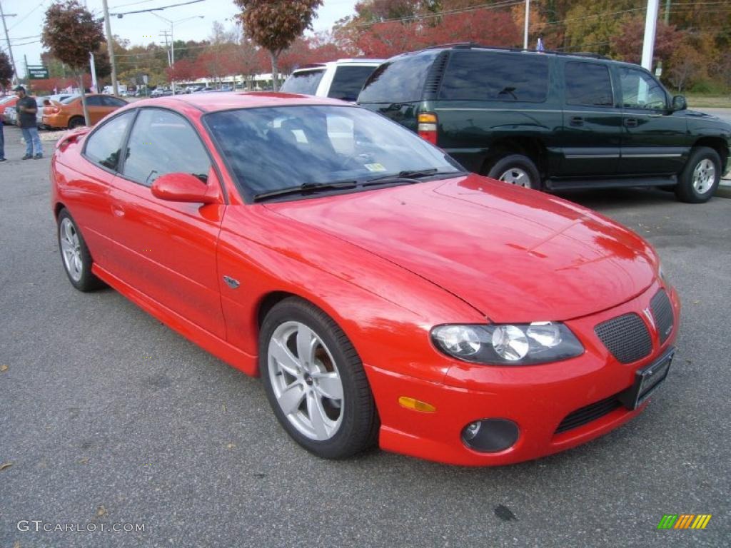 2004 GTO Coupe - Torrid Red / Black photo #7