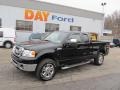 Black - F150 XLT SuperCab 4x4 Photo No. 1