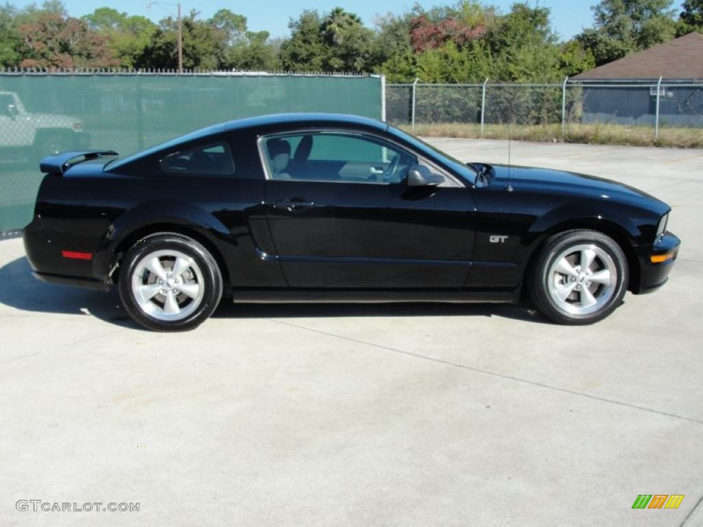Black 2008 Ford Mustang GT Deluxe Coupe Exterior Photo #40205128