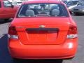 2005 Victory Red Chevrolet Aveo LS Sedan  photo #7