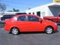 2005 Victory Red Chevrolet Aveo LS Sedan  photo #9