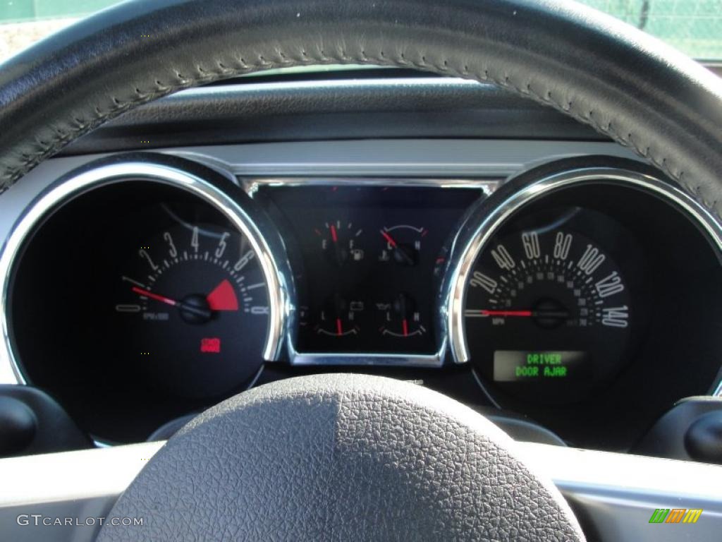 2008 Ford Mustang GT Deluxe Coupe Gauges Photo #40205756