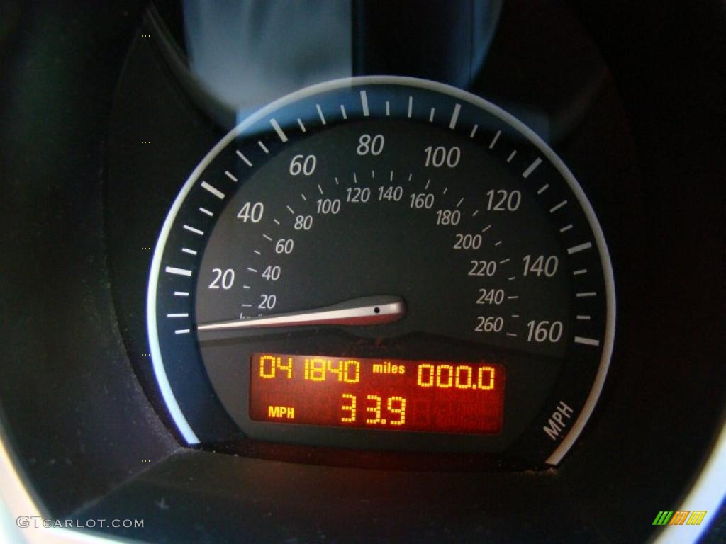 2006 Z4 3.0si Roadster - Black Sapphire Metallic / Black photo #7