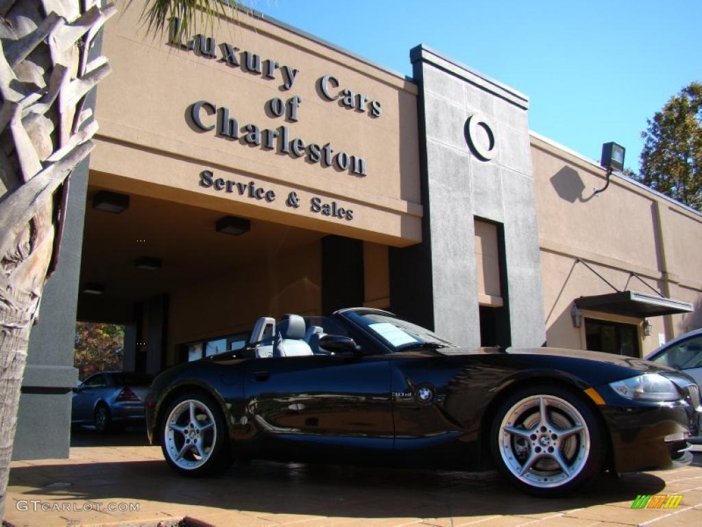 2006 Z4 3.0si Roadster - Black Sapphire Metallic / Black photo #22