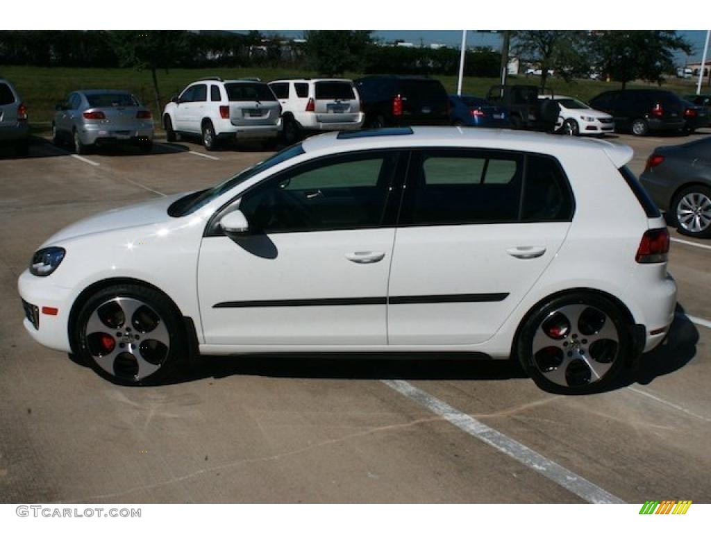 Candy White 2011 Volkswagen GTI 4 Door Autobahn Edition Exterior Photo #40207392