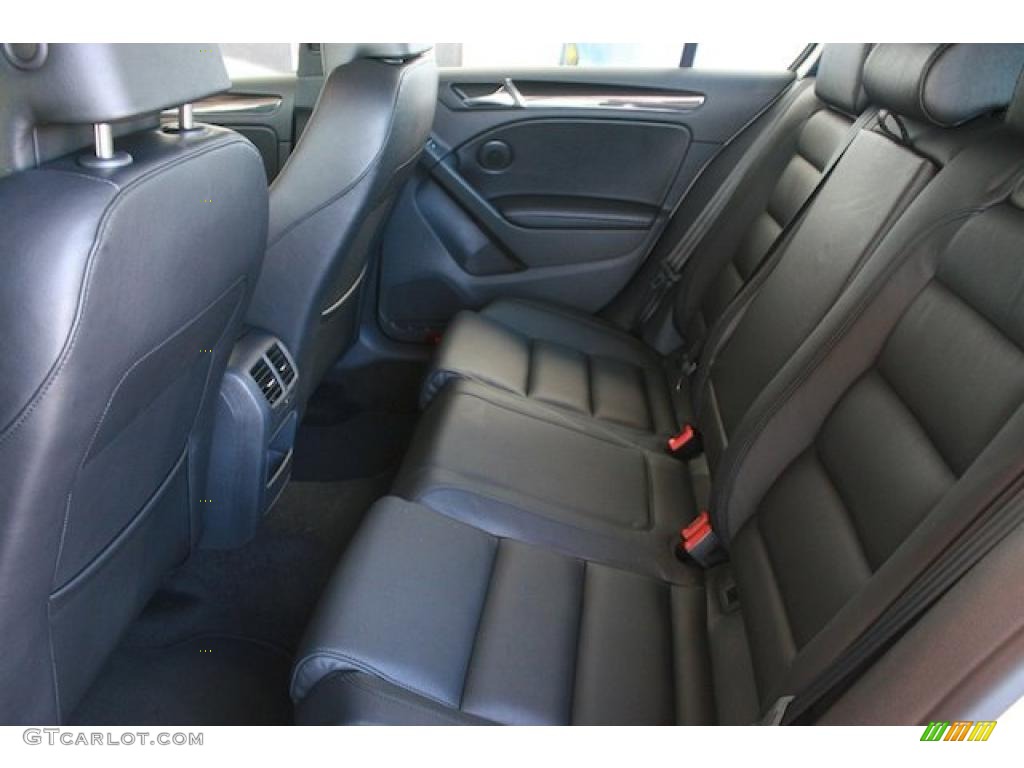 Titan Black Interior 2011 Volkswagen GTI 4 Door Autobahn Edition Photo #40207420