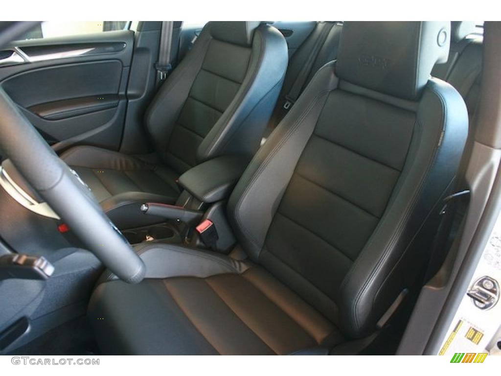 Titan Black Interior 2011 Volkswagen GTI 4 Door Autobahn Edition Photo #40207580
