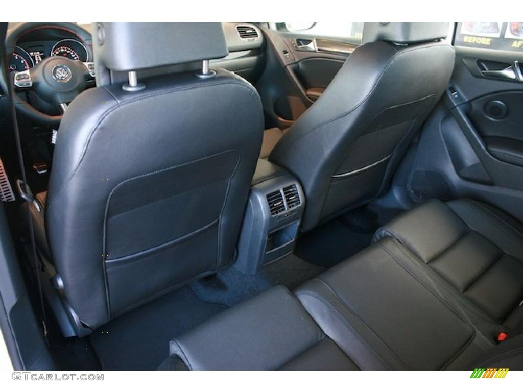 Titan Black Interior 2011 Volkswagen GTI 4 Door Autobahn Edition Photo #40207588