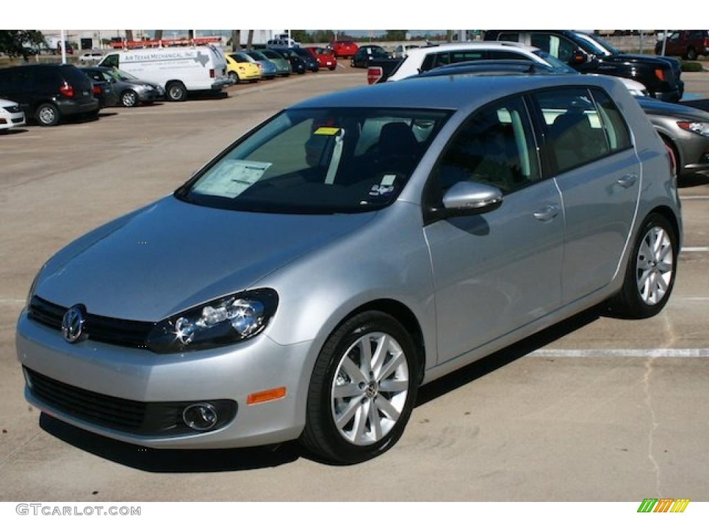 Titan Black Interior 2011 Volkswagen Golf 4 Door TDI Photo #40207728