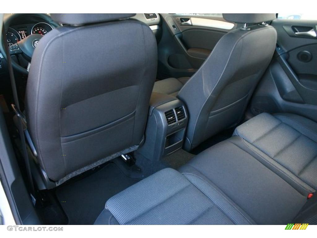Titan Black Interior 2011 Volkswagen Golf 4 Door TDI Photo #40207952