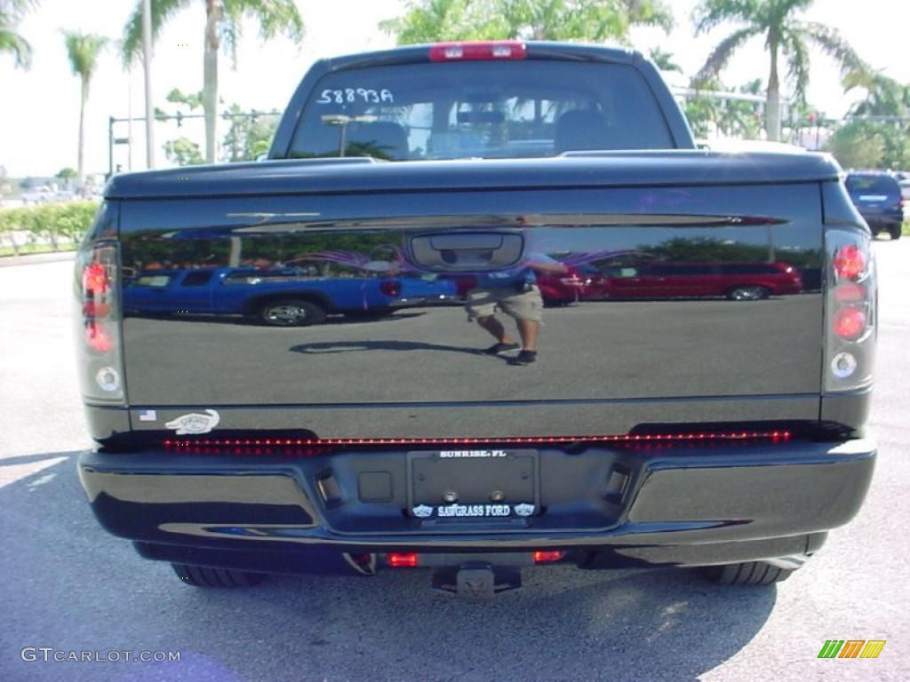 2004 Ram 1500 Sport Quad Cab - Black / Dark Slate Gray photo #8