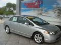2008 Alabaster Silver Metallic Honda Civic EX Sedan  photo #2