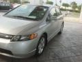 2008 Alabaster Silver Metallic Honda Civic EX Sedan  photo #4