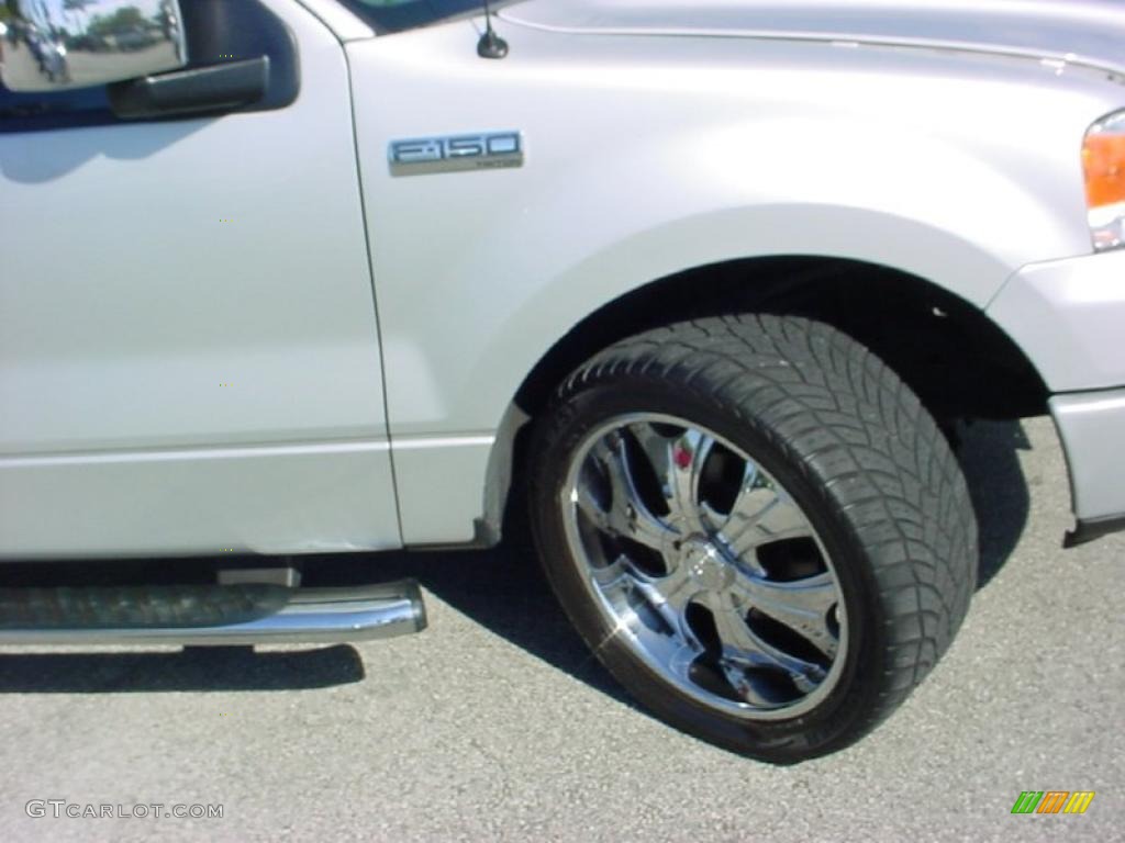 2006 F150 STX SuperCab - Silver Metallic / Medium/Dark Flint photo #23