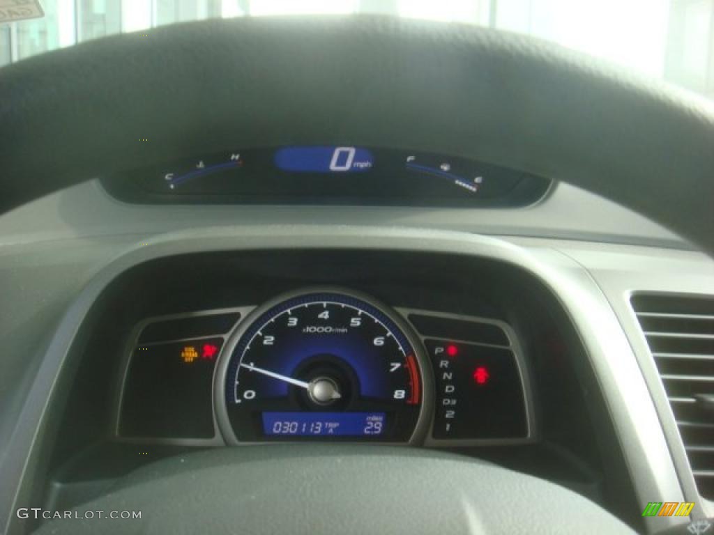 2008 Civic EX Sedan - Alabaster Silver Metallic / Gray photo #16