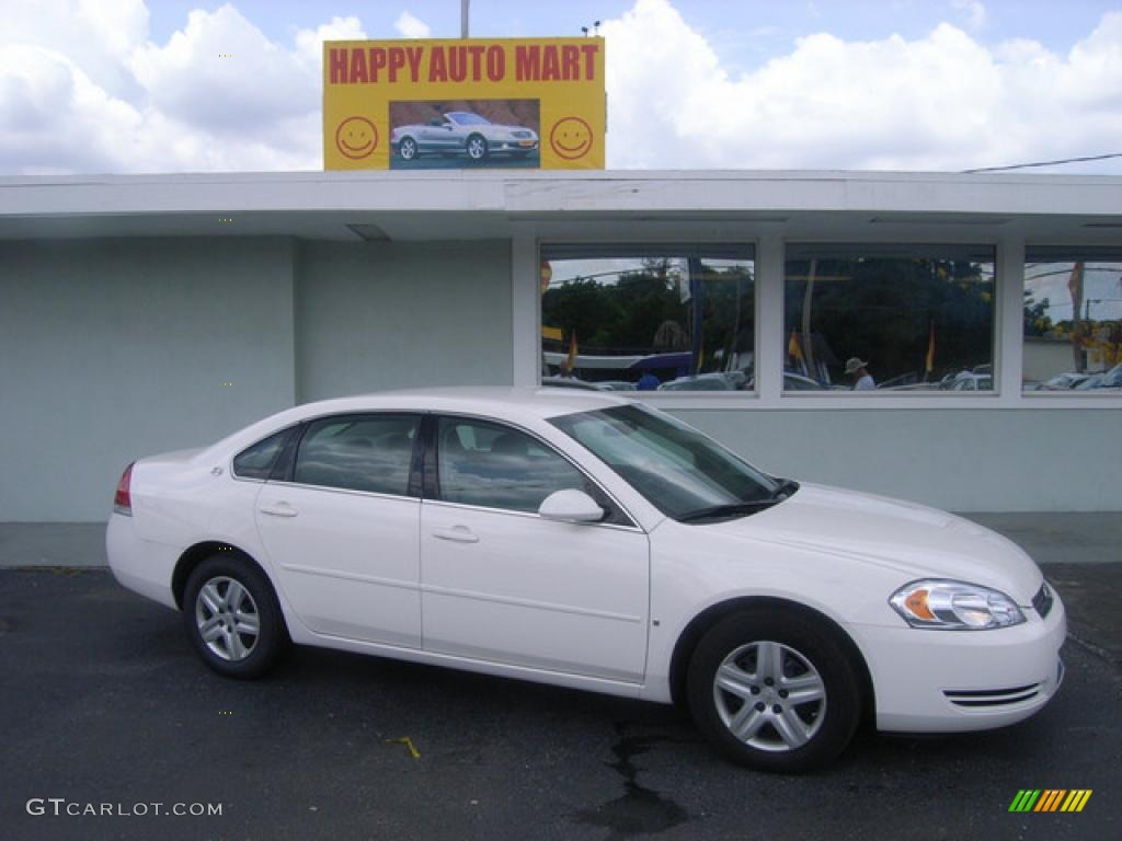 2007 Impala LS - White / Gray photo #1
