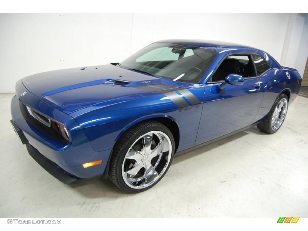 Deep Water Blue Pearl 2010 Dodge Challenger R/T Exterior Photo #40212745