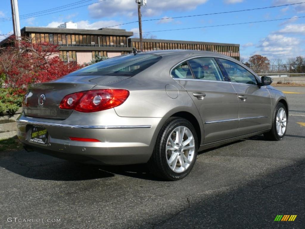 2009 CC Luxury - Light Brown Metallic / Black photo #3