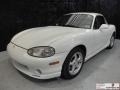 2000 White Mazda MX-5 Miata Roadster  photo #2