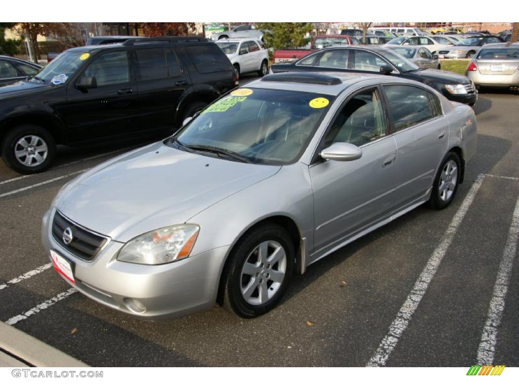 2003 Nissan altima silver paint #4