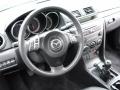 Black 2007 Mazda MAZDA3 s Grand Touring Sedan Dashboard