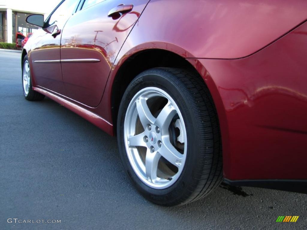 2009 G6 V6 Sedan - Performance Red Metallic / Ebony/Light Titanium photo #13