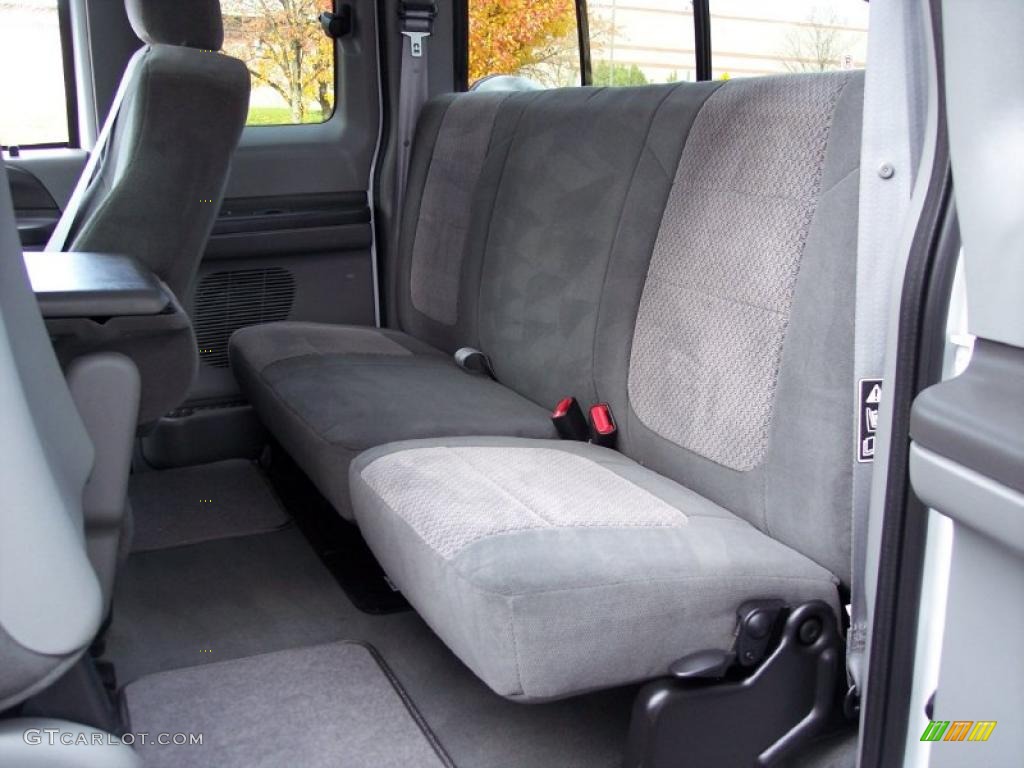 Medium Flint Interior 2003 Ford F350 Super Duty XLT SuperCab 4x4 Photo #40217308