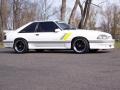 1989 Oxford White Ford Mustang Saleen SSC Fastback  photo #3