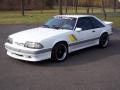 1989 Oxford White Ford Mustang Saleen SSC Fastback  photo #11