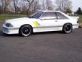 1989 Oxford White Ford Mustang Saleen SSC Fastback  photo #12