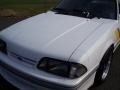 1989 Oxford White Ford Mustang Saleen SSC Fastback  photo #20