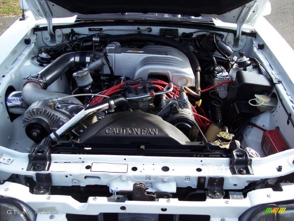 1989 Ford Mustang Saleen SSC Fastback 5.0 Liter Saleen OHV 16-Valve V8 Engine Photo #40217532