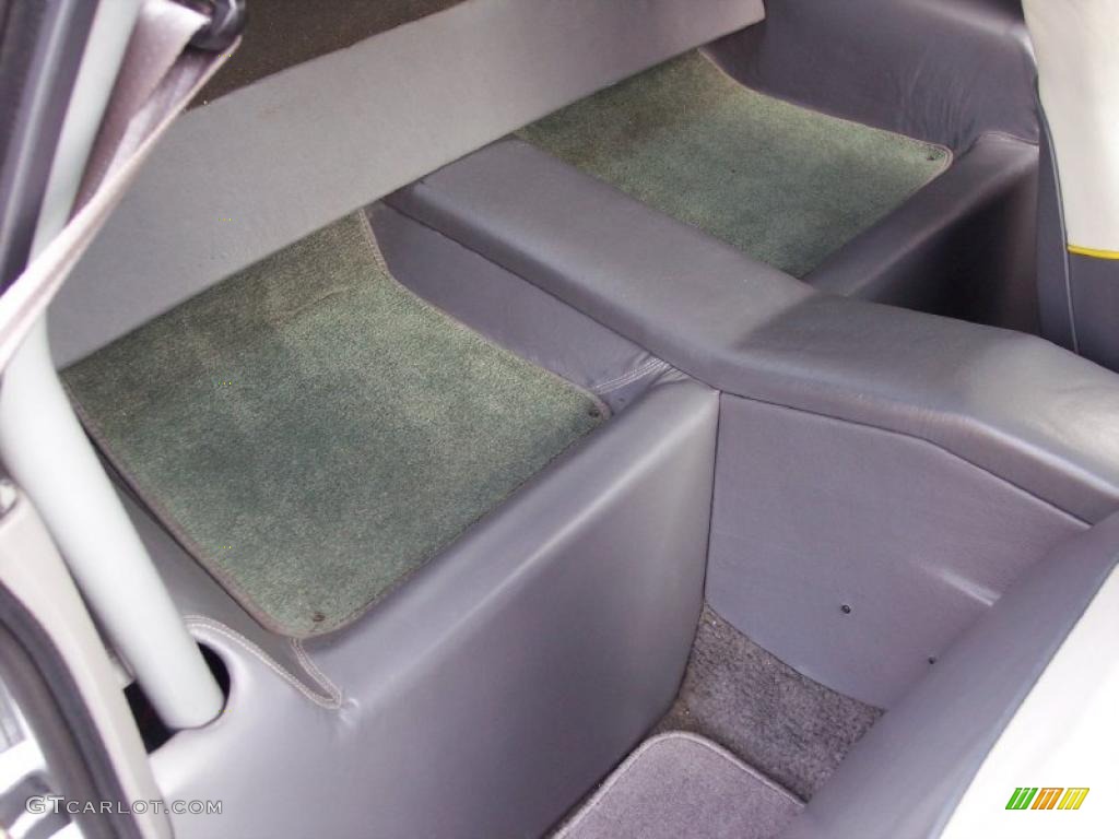 Saleen Grey/White/Yellow Interior 1989 Ford Mustang Saleen SSC Fastback Photo #40217580