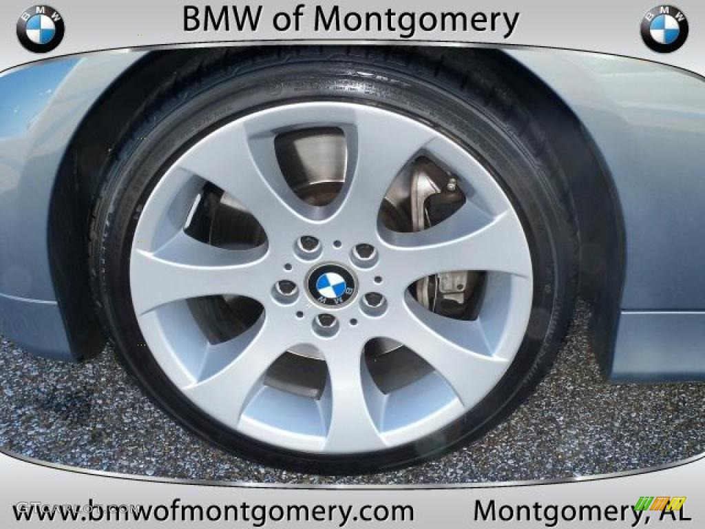 2007 3 Series 335i Sedan - Arctic Metallic / Grey photo #11