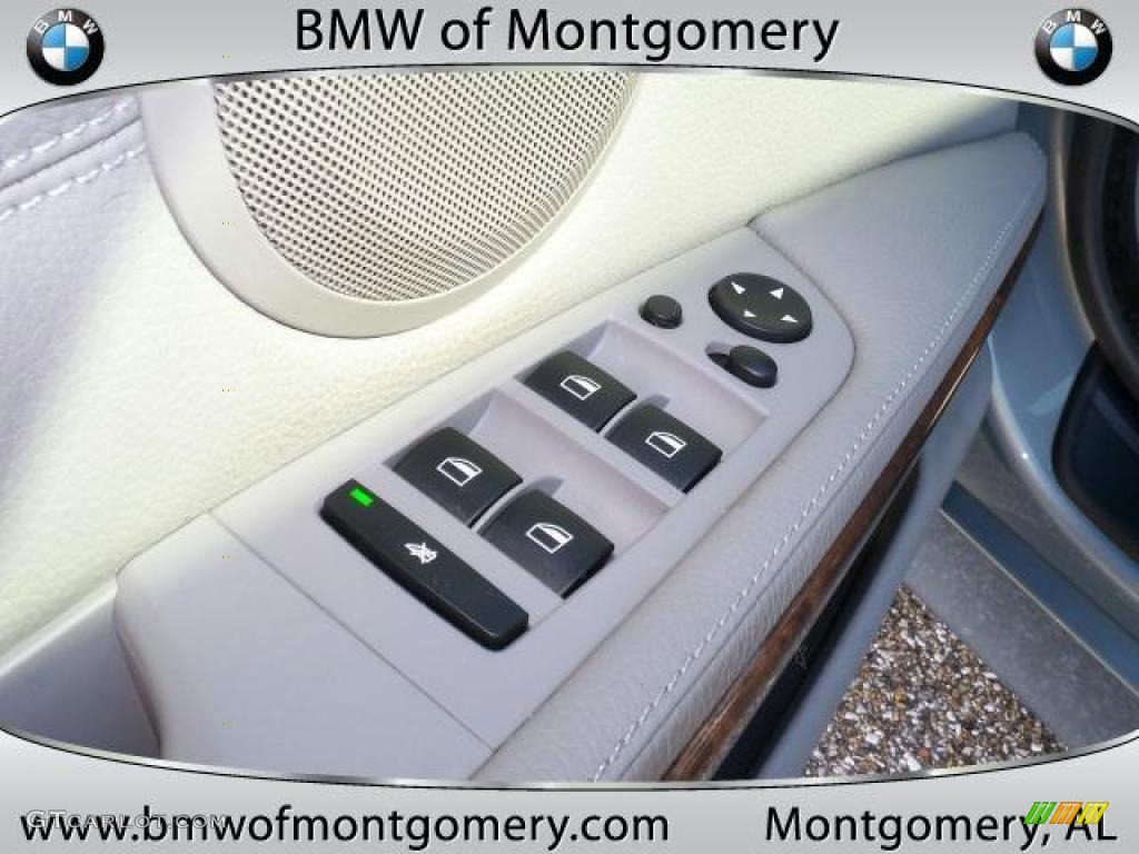 2007 3 Series 335i Sedan - Arctic Metallic / Grey photo #15