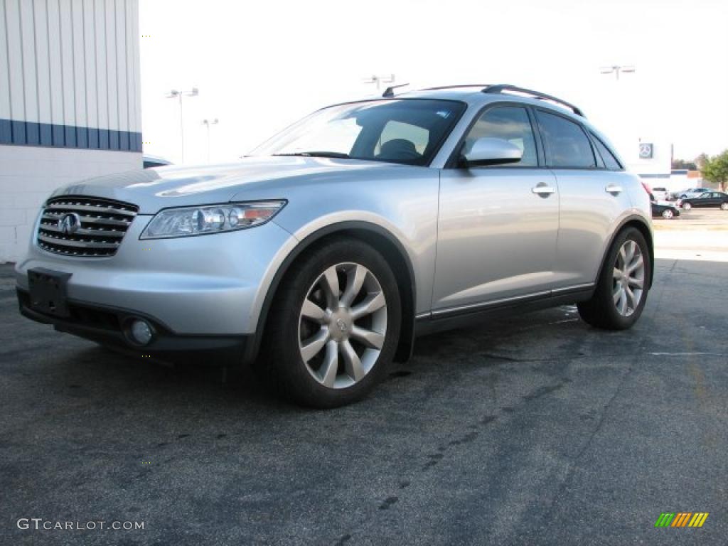 Brilliant Silver Metallic Infiniti FX