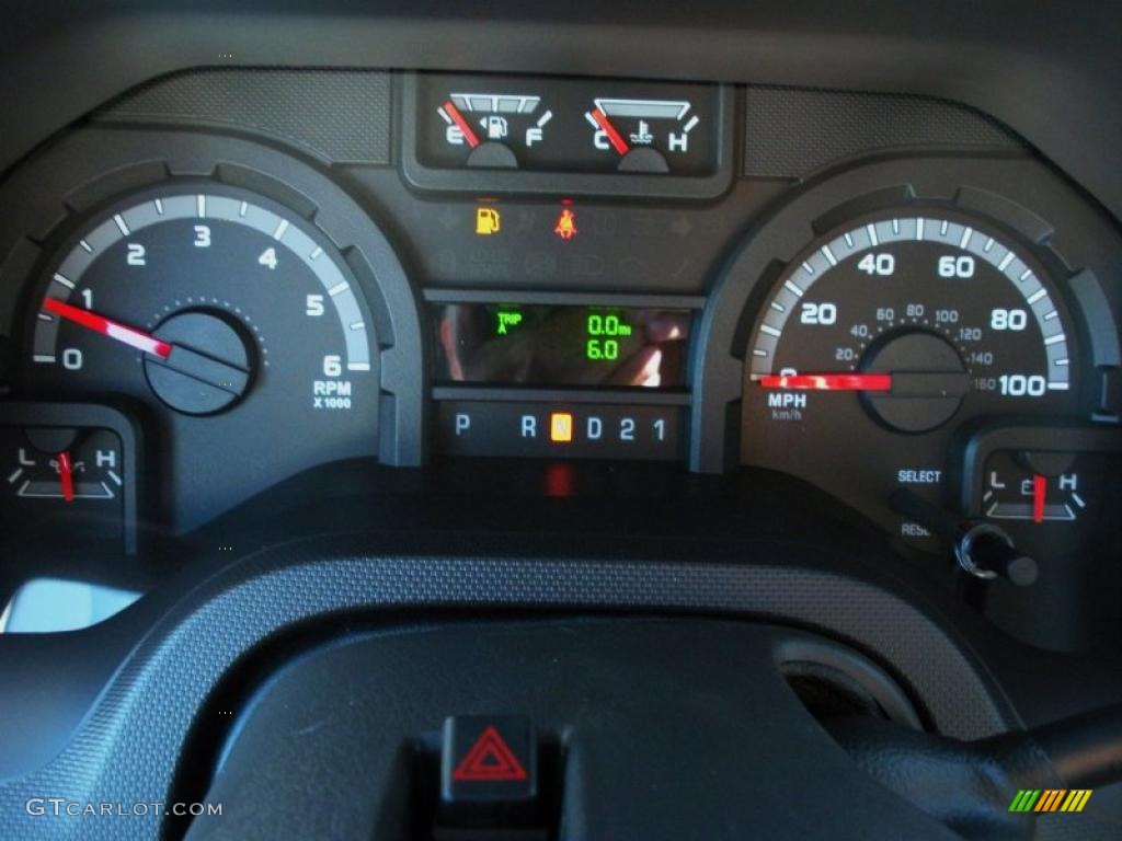 2011 Ford E Series Van E150 XL Cargo Gauges Photo #40220334
