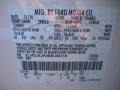  2011 MKX FWD White Platinum Tri-Coat Color Code UG