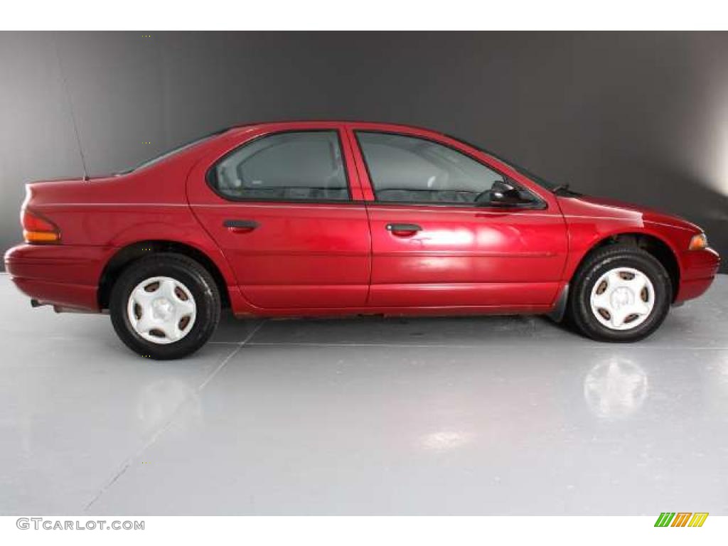 1997 Stratus  - Candy Apple Red Metallic / Gray photo #6