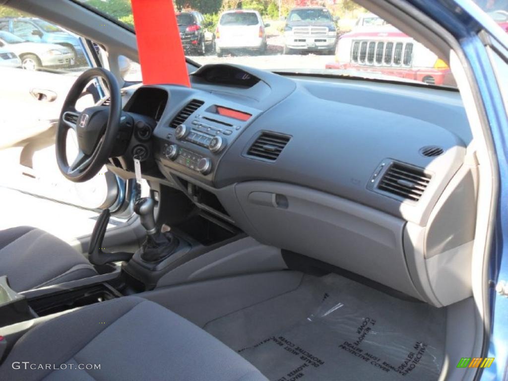 Gray Interior 2010 Honda Civic DX-VP Sedan Photo #40221834