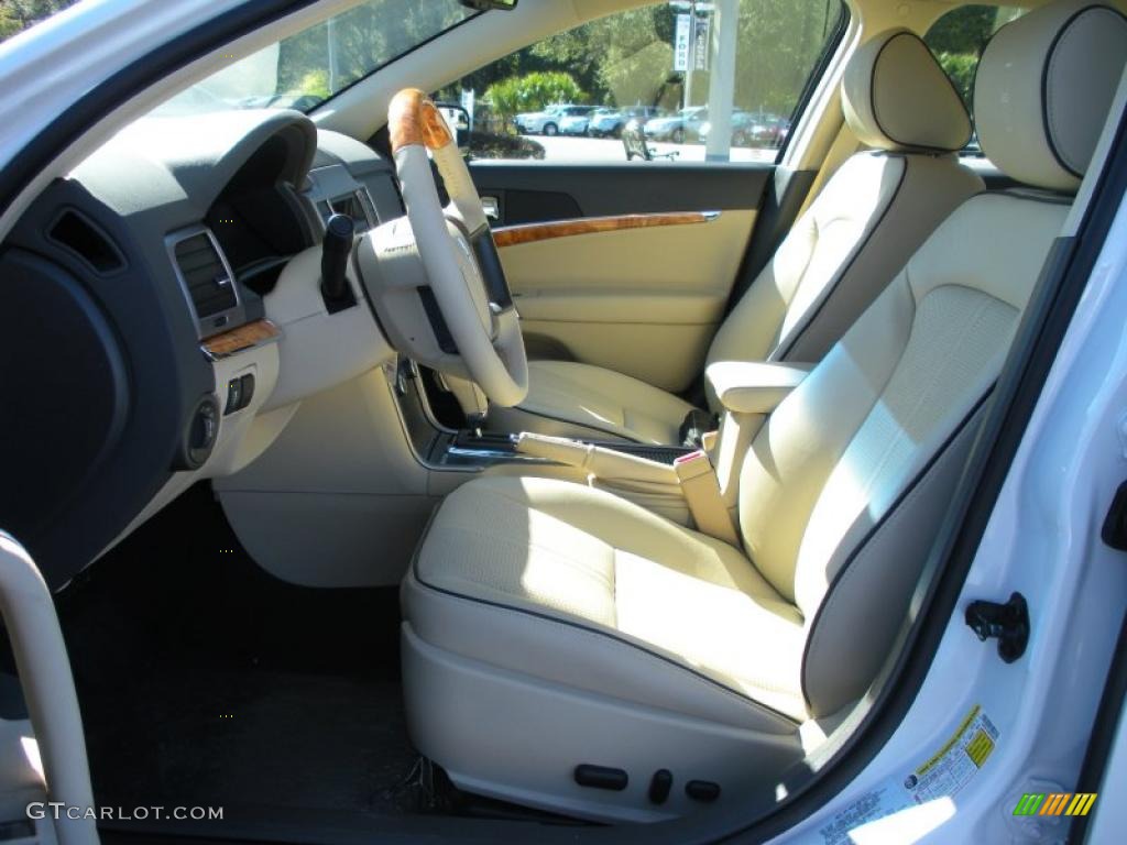 Light Camel Interior 2011 Lincoln MKZ Hybrid Photo #40221874