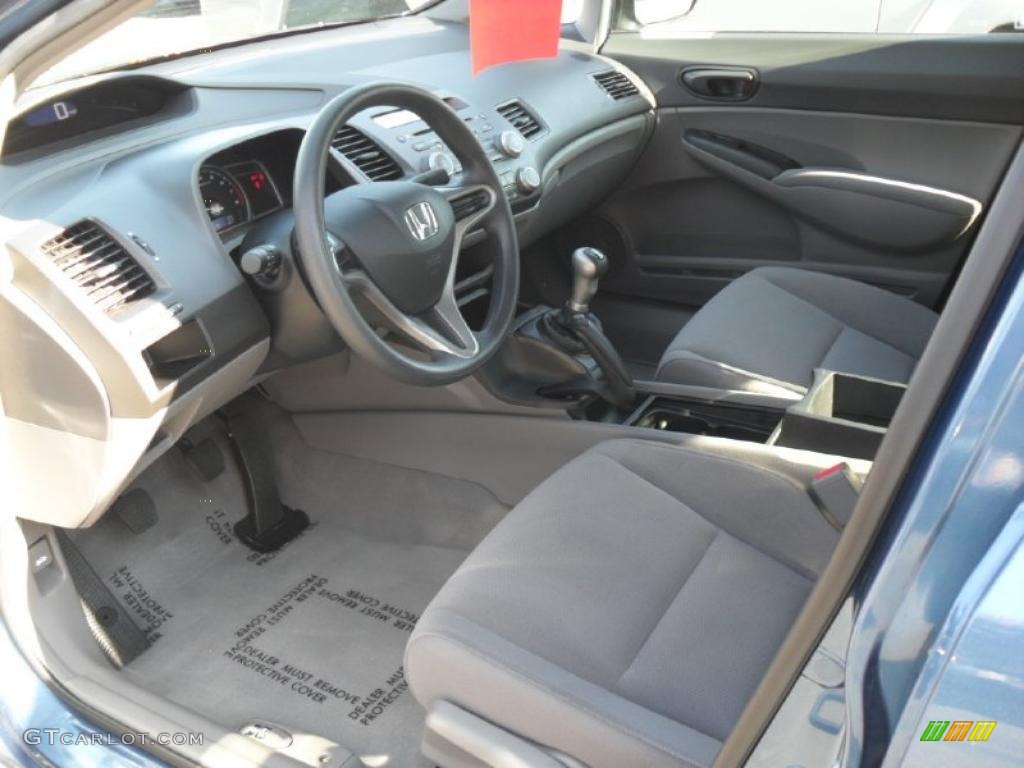 Gray Interior 2010 Honda Civic DX-VP Sedan Photo #40221918