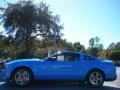 2011 Grabber Blue Ford Mustang V6 Premium Coupe  photo #2