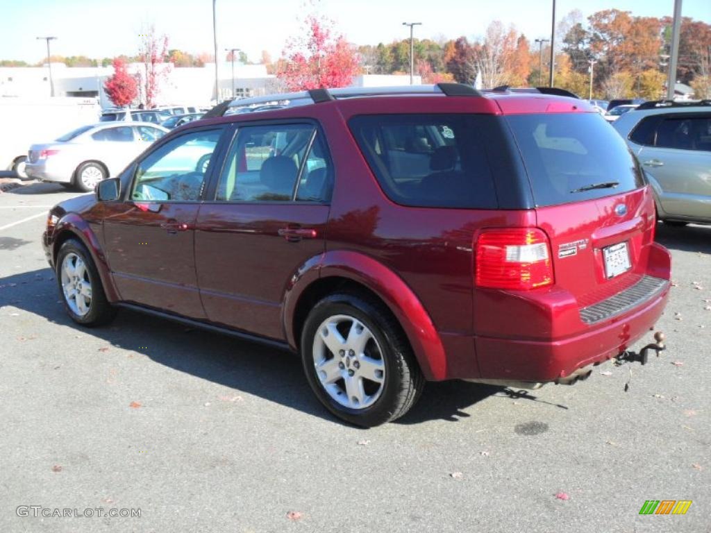 Red Fire Metallic 2007 Ford Freestyle Limited AWD Exterior Photo #40222322