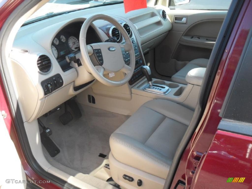 Pebble Beige Interior 2007 Ford Freestyle Limited AWD Photo #40222714