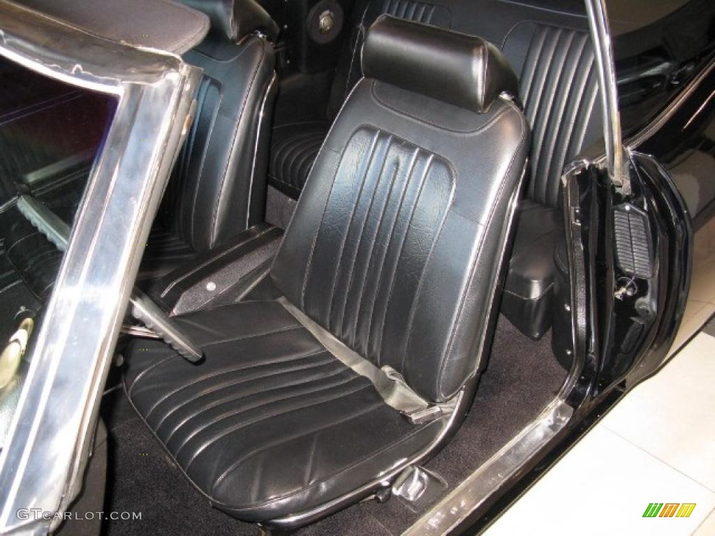 Black Interior 1971 Chevrolet Chevelle SS 454 Convertible Photo #40223082