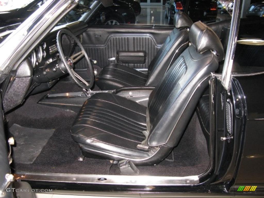 Black Interior 1971 Chevrolet Chevelle SS 454 Convertible Photo #40223102