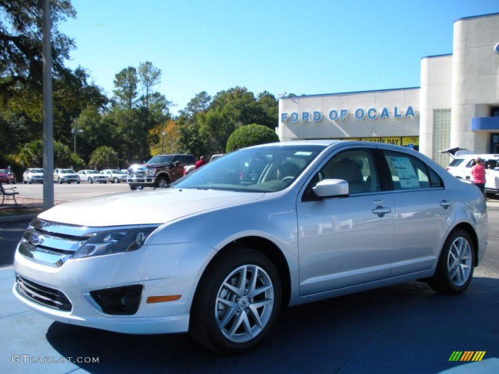 2011 Fusion SEL - Ingot Silver Metallic / Medium Light Stone photo #1