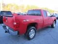 2010 Victory Red Chevrolet Silverado 1500 LT Extended Cab 4x4  photo #7