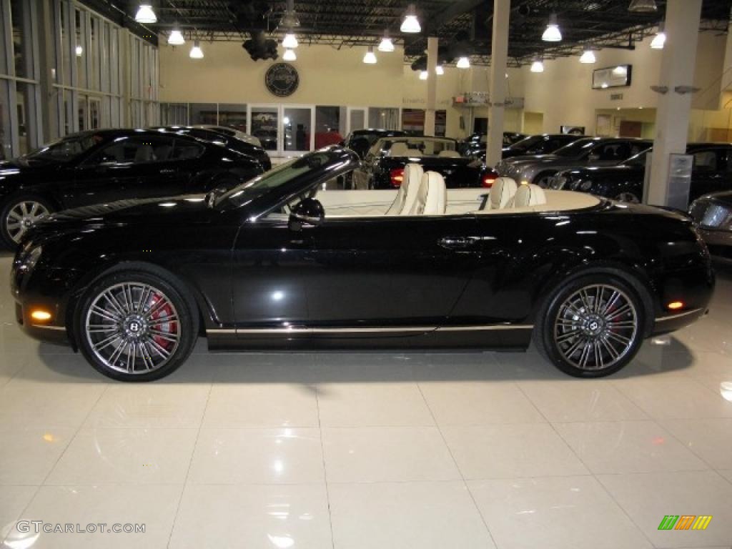 Onyx Black 2011 Bentley Continental GTC Speed Exterior Photo #40223814